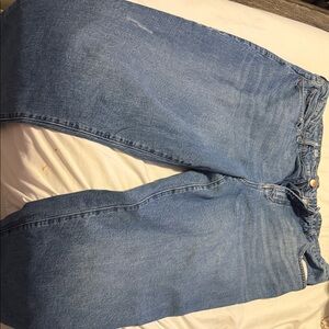 a.n.a Women's Boyfriend Jeans - Light Blue
